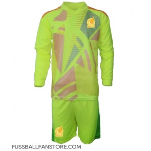 Mexiko Torwart Replik Auswärtstrikot Kinder Copa America 2024 Langarm (+ Kurze Hosen)